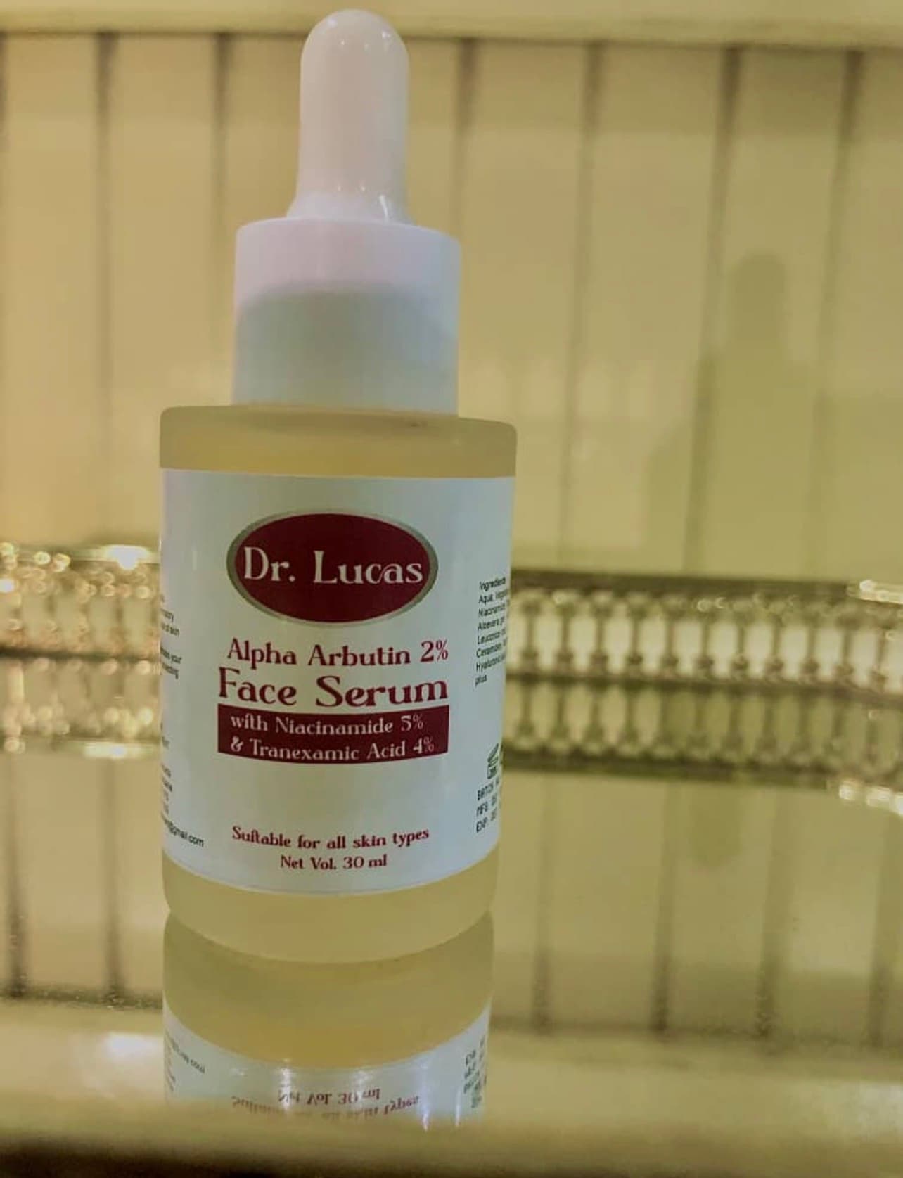 Dr Lucs Alpha Arbutin face serum 